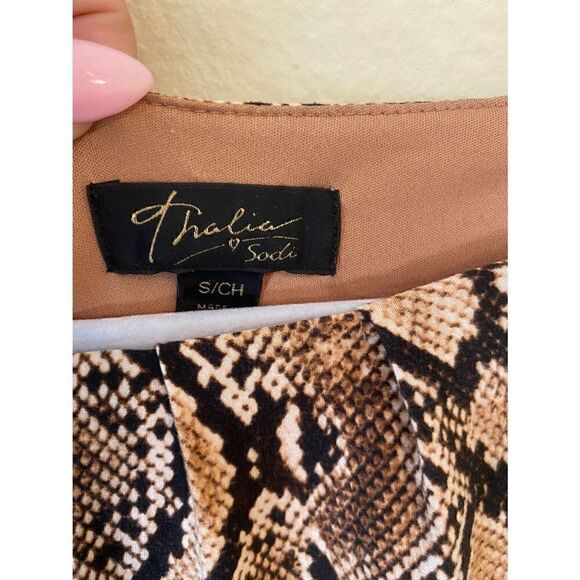 Small Thalia Sodi snake print dress - Picture 4 of 5